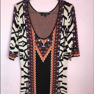 Tribal body con Dress